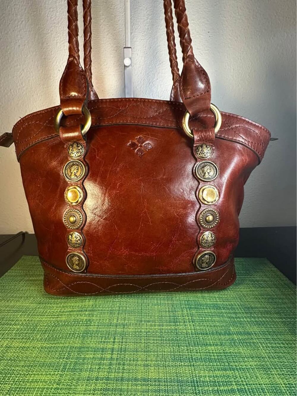 Patricia Nash Renaissance Coin Zorita Satchel Handbag